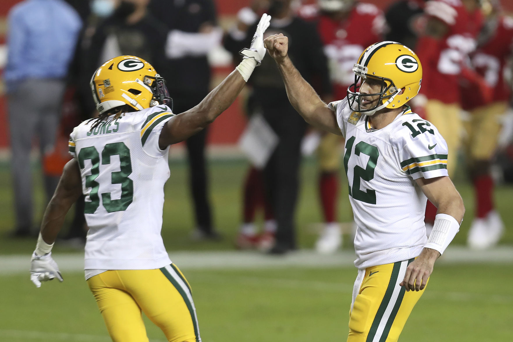Packers 34, 49ers 17
